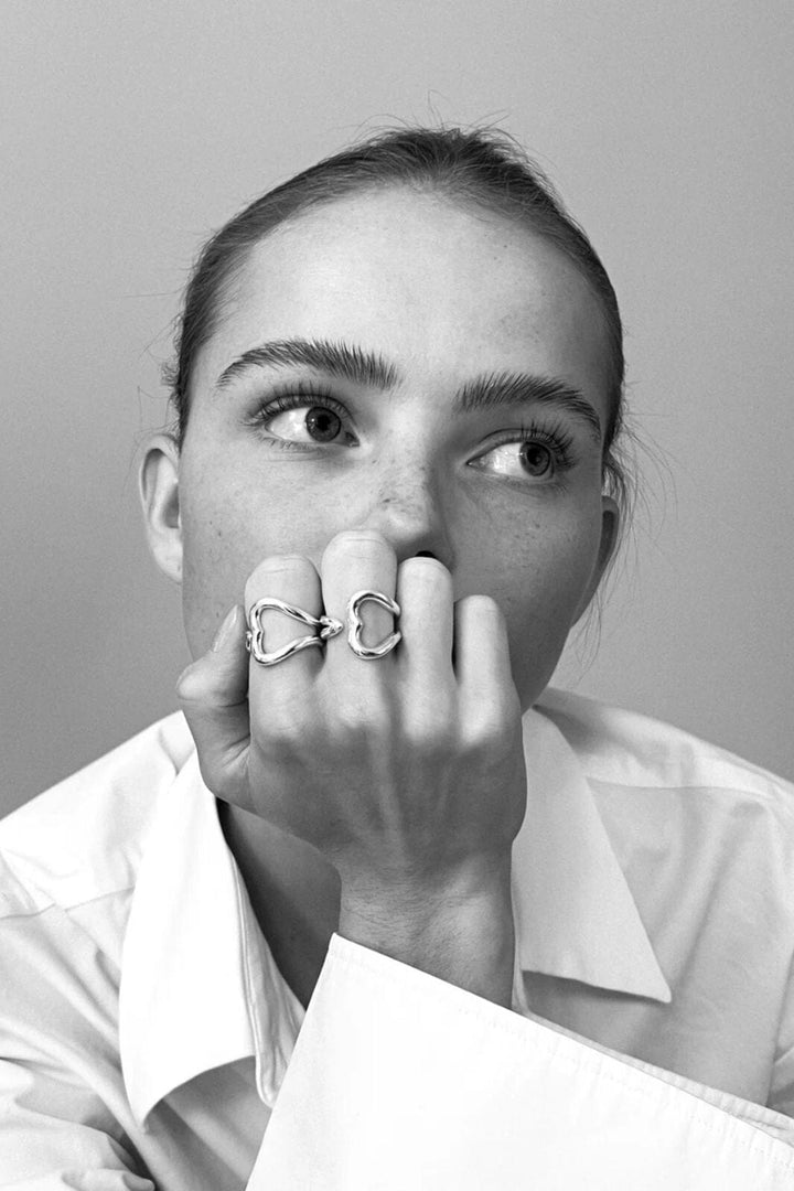 Jane Kønig - Open Heart Ring OHR-AW25-G_54 - Ring Ringe 