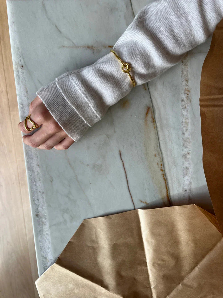 Jane Kønig - Open Heart Ring OHR-AW25-G_56 - Ring Ringe 
