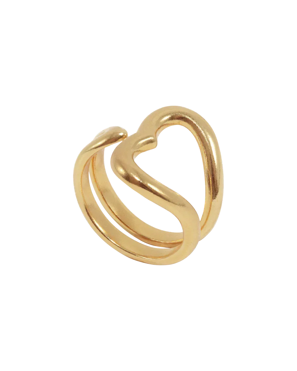 Jane Kønig - Open Heart Ring OHR-AW25-G_56 - Ring Ringe 