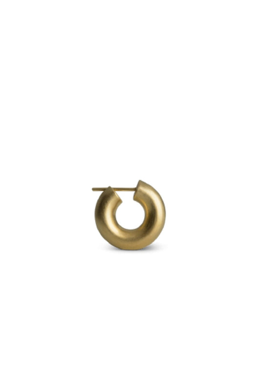 Jane Kønig - Small Chunky Hoops JKSC001 - G - Forgyldt Forsølvet