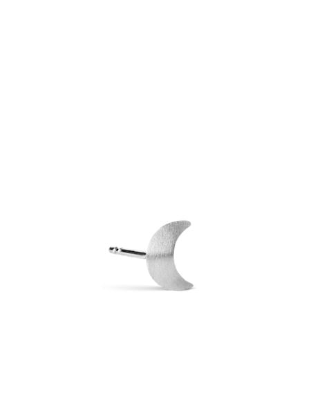 Jane Kønig - Small Half Moon Stud - Silver