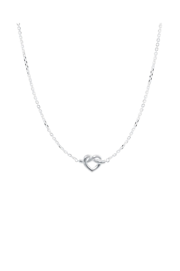 Jane Kønig - Tied Heart Necklace THN-AW25-S - Halskæde Halskæder 