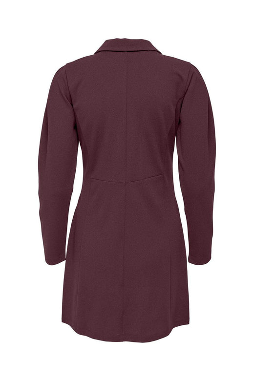 JDY - Jdycatia Elsa L/S Blazer Dress Nl - 4932446 Maroon Banner