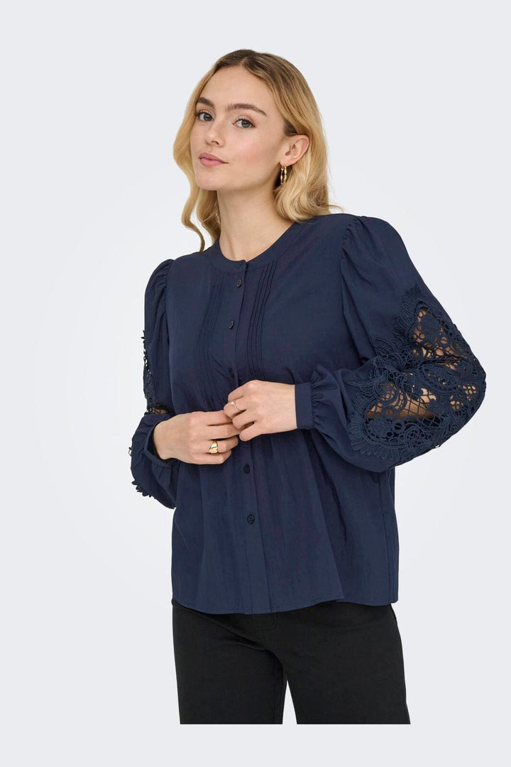 JDY - Jdycora L/S Shirt - 5035111 Night Sky