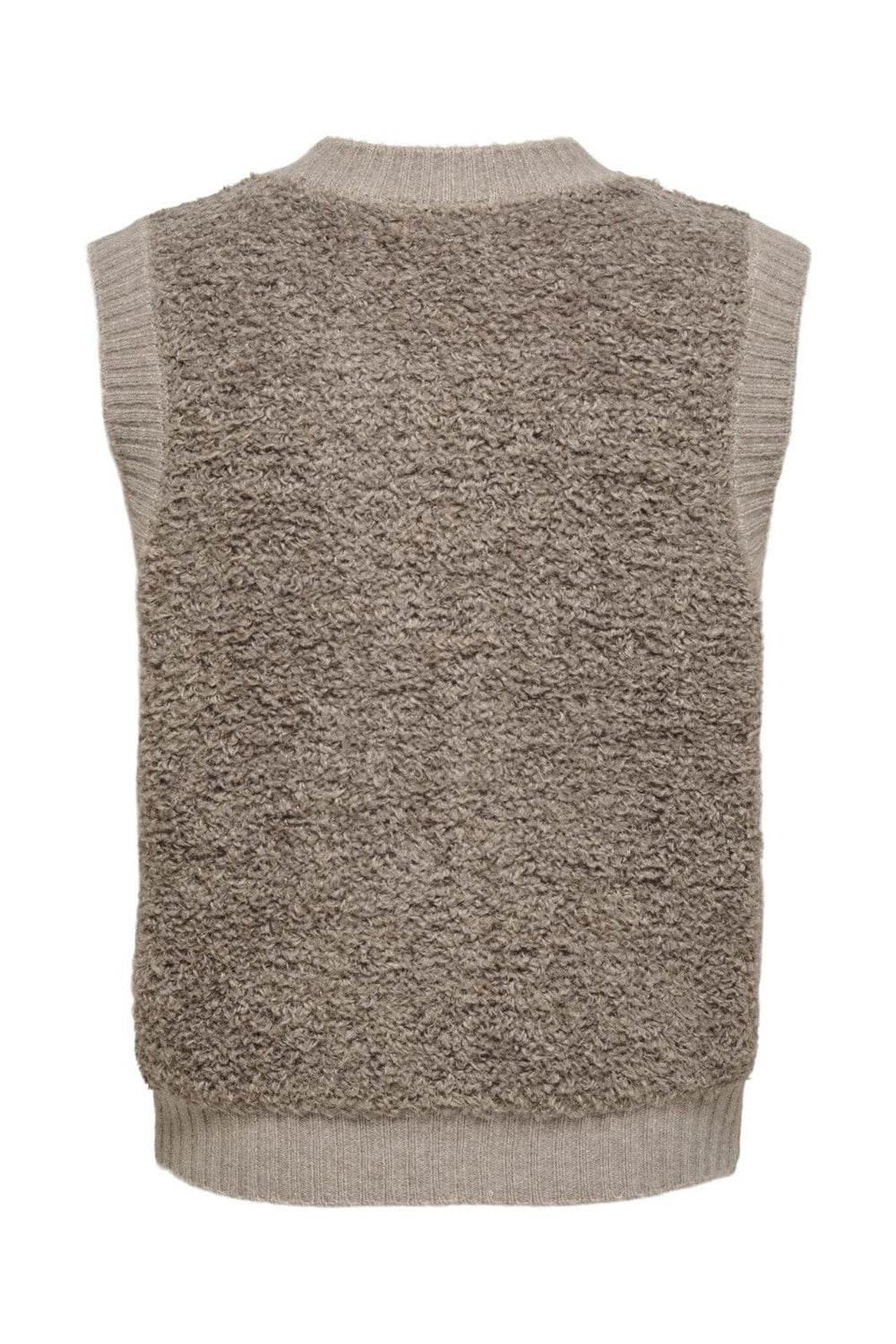 JDY - Jdyeira Life S/L O-Neck Button Vest Knt - 4876196 Mountain Trail