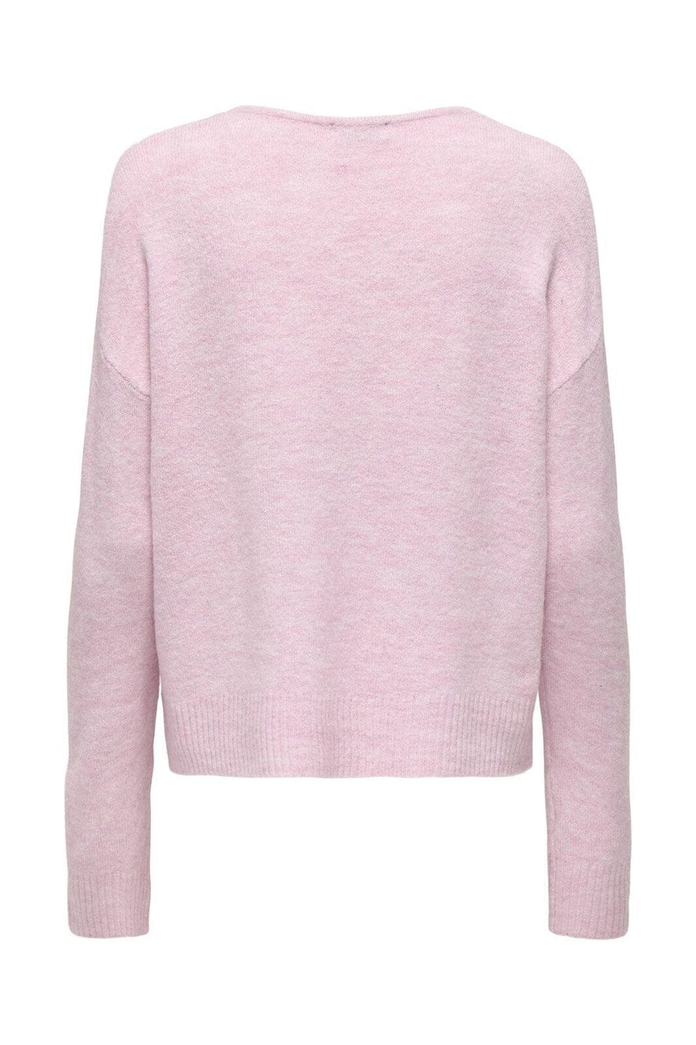 JDY - Jdyelanora L/S V-Neck Pullo. Knt - 4906533 Fragrant Lilac Melange