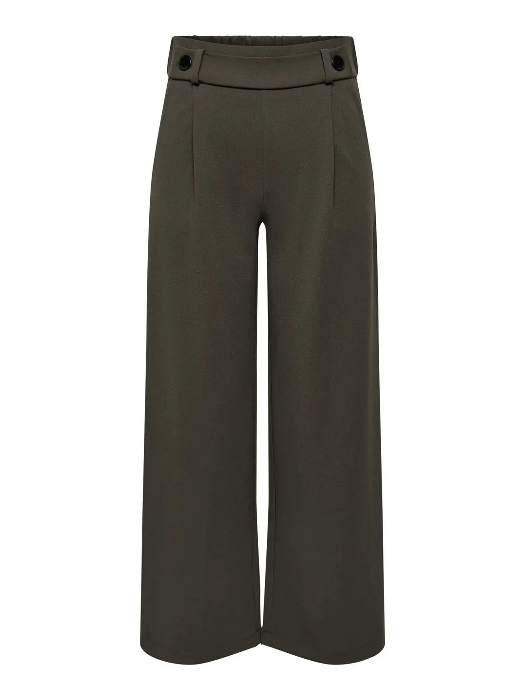 JDY - Jdygeggo Life New Long Pant - 4071962 Chocolate Brown Black Buttons Bukser 