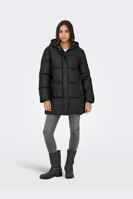 JDY - Jdykamma Water Puffer Sij - 5000088 Black