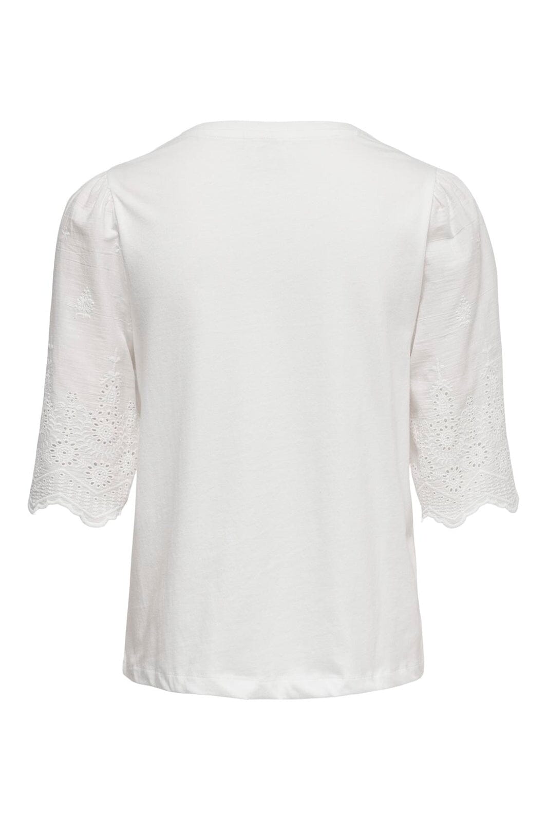 JDY - Jdylair Life S/S New Mix Top - 5021977 Cloud Dancer