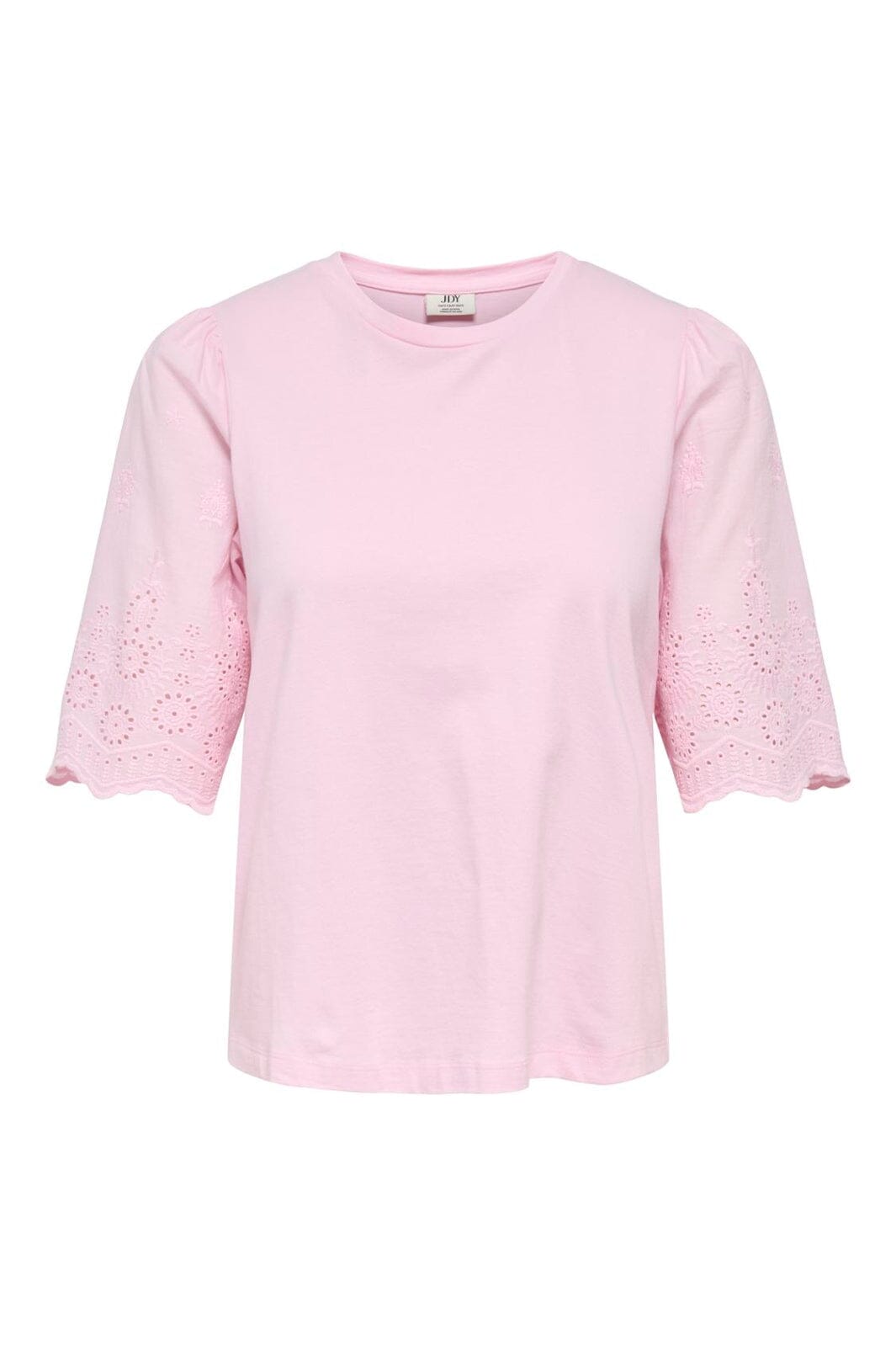 JDY - Jdylair Life S/S New Mix Top - 5047454 Pink Lady