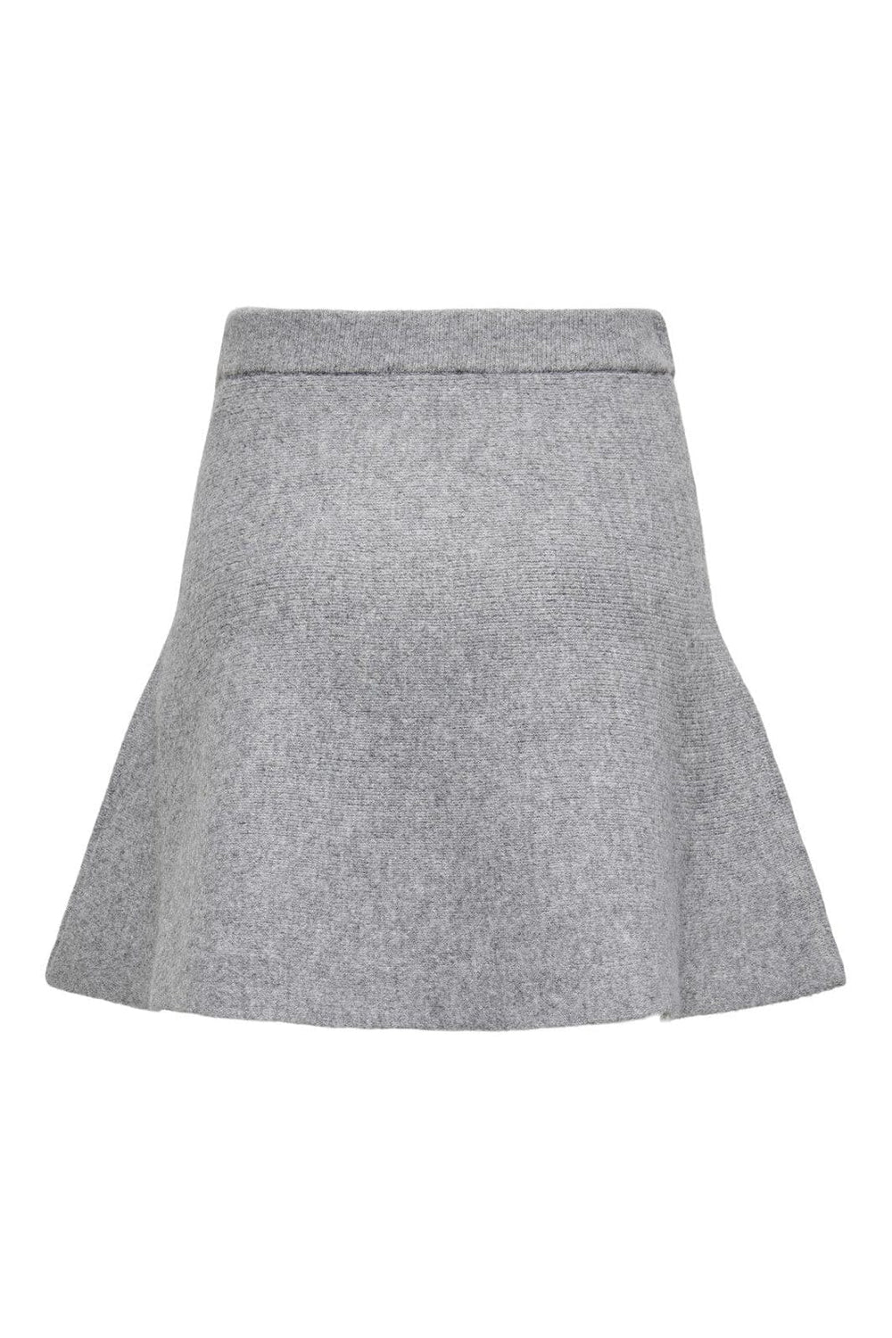 JDY - Jdylea Life Short Skirt Knt - 4875919 Medium Grey Melange
