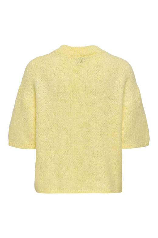 JDY - Jdylinea S/S Pullover O-Neck Knt - 4944966 Pastel Yellow