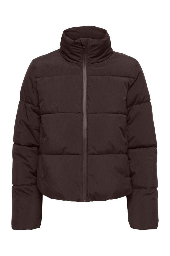 JDY - Jdyluna Short Puffer Hab - 5102581 Chocolate Torte
