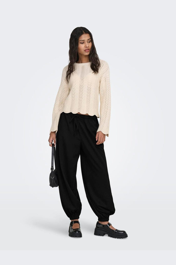 JDY - Jdypaloma Loose Pant - 5054336 Black