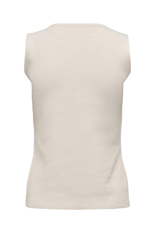 JDY - Jdyprime Life S/L On Fitted Vest Knt - 4875928 Whitecap Gray