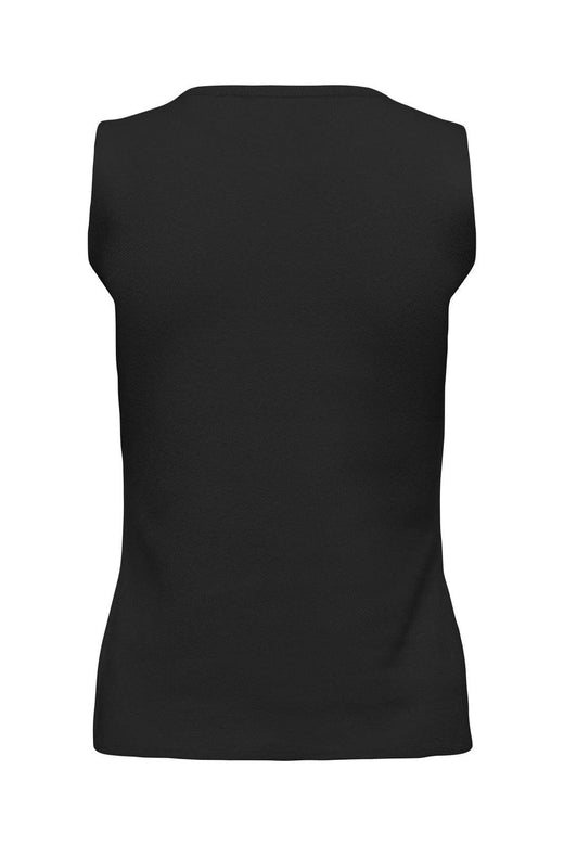 JDY - Jdyprime Life S/L On Fitted Vest Knt - 4936003 Black