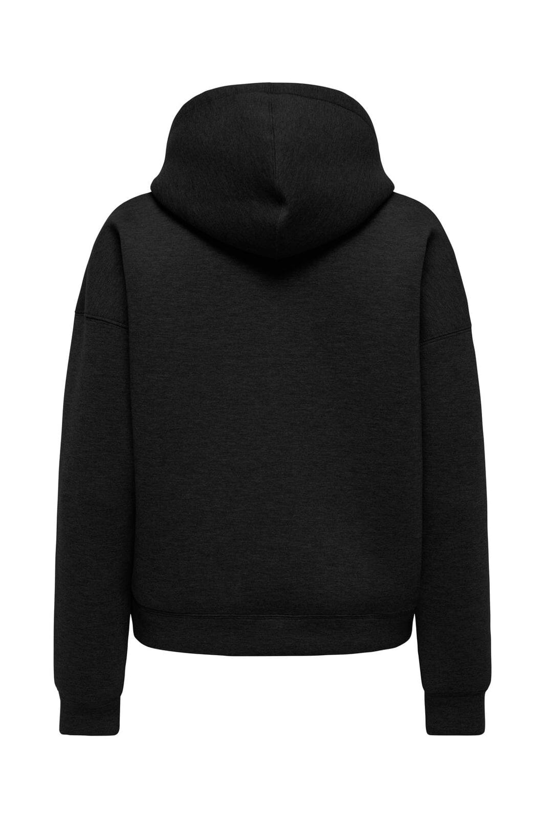 JDY - Jdysabrina L/S Zipper Scuba Hoodie - 4978173 Black