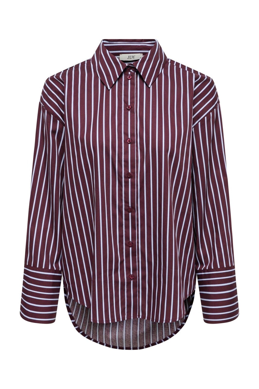 JDY - Jdyserena L/S Shirt - 5083220 Port Royale Cashmere Blue&Cloud Dancer