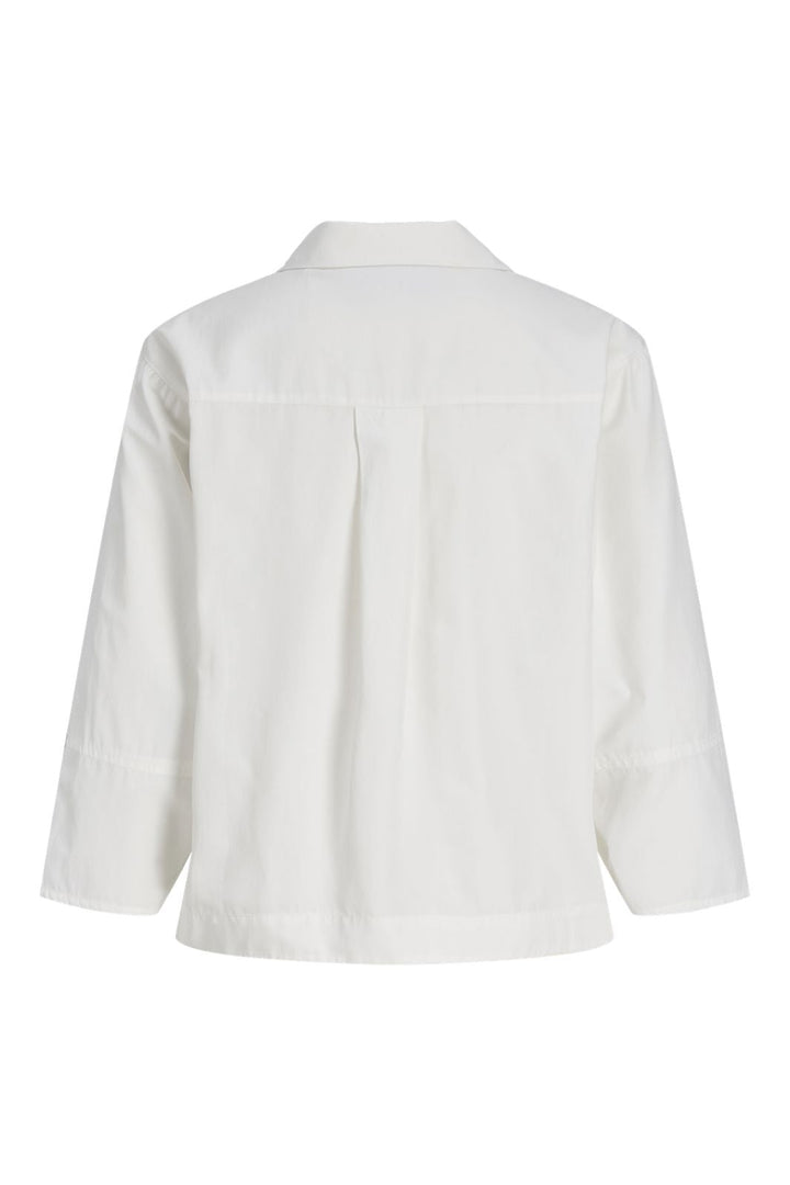 Jjxx - Jxcaro Poplin Ls Blouse - 4954861 Blanc De Blanc