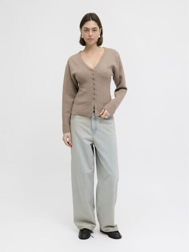 Jjxx - Jxdiana Cardigan Knit - 4984103 Brown Lentil Cardigans 