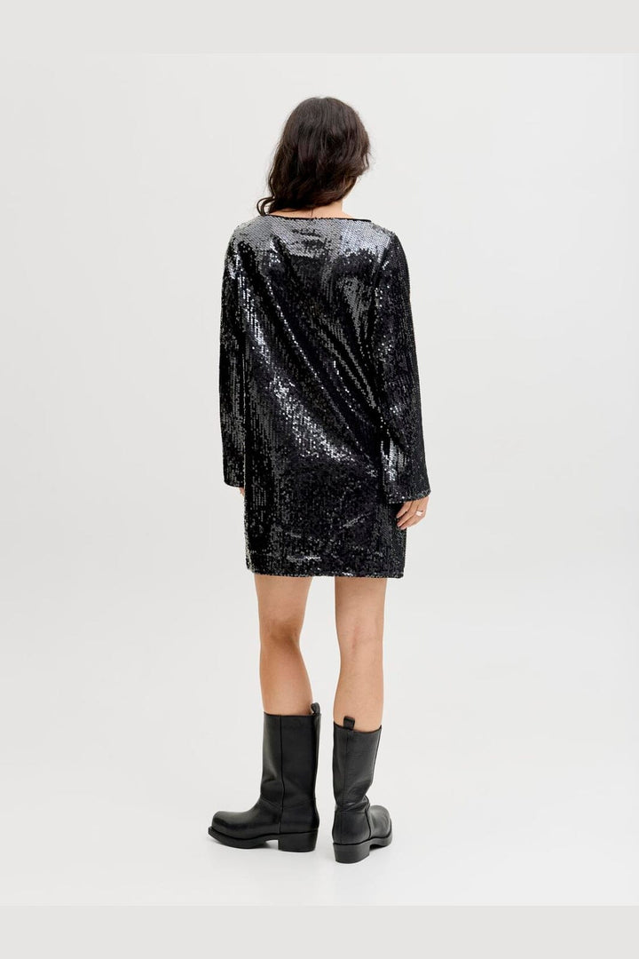 Jjxx - Jxizzy Sequin Ls Dress - 4885724 Black Sequin