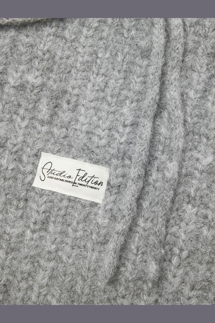 Jjxx - Jxkatherine Knitted Balaclava Acc Ln - 4838222 Medium Grey Melange