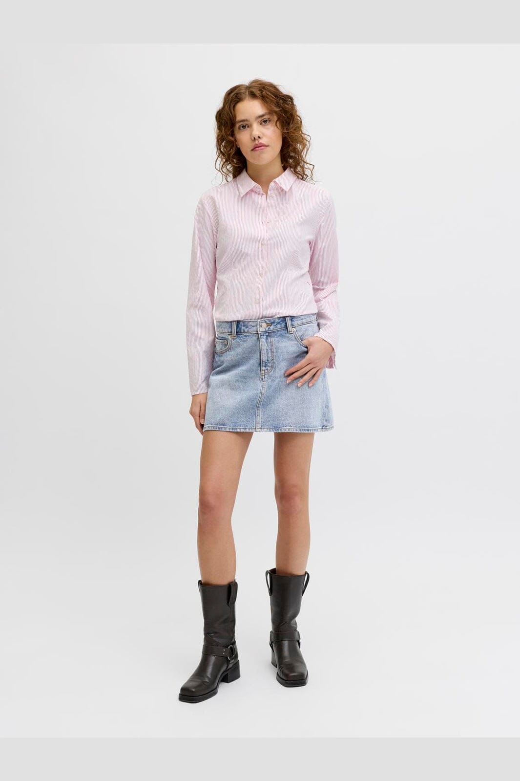 Jjxx - Jxlaura Skirt Sn - 4907854 Light Blue Denim