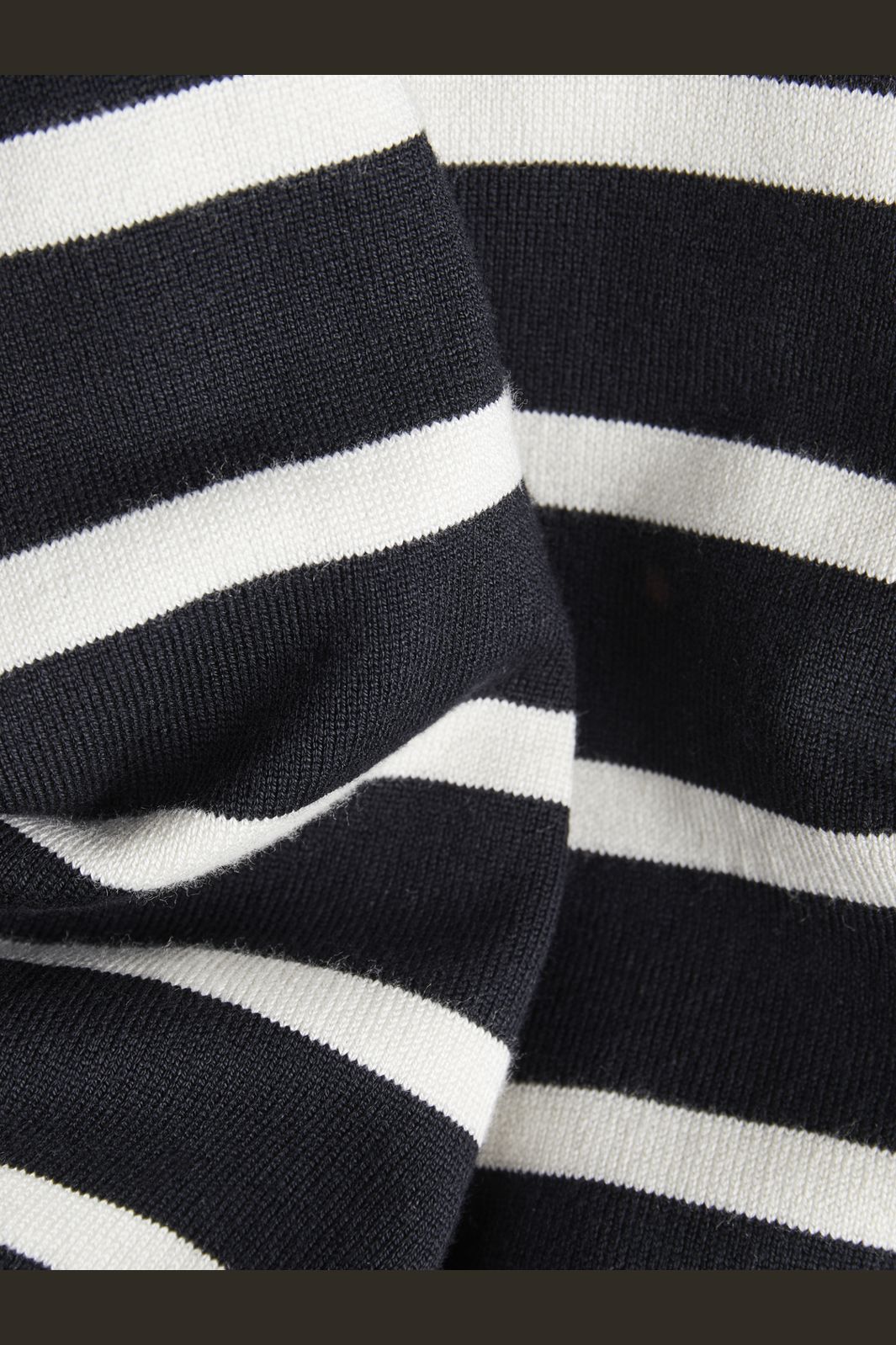 Jjxx - Jxlayla Comfy Ss Knit - 4480602 Black /Vanilla Ice