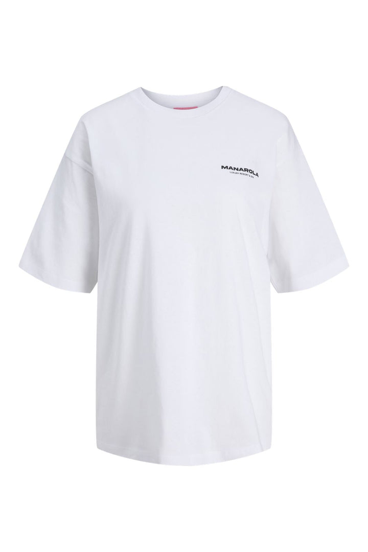 Jjxx - Jxmillow Loose Ss Tee Sp226 - 4979725 Bright White Manarola