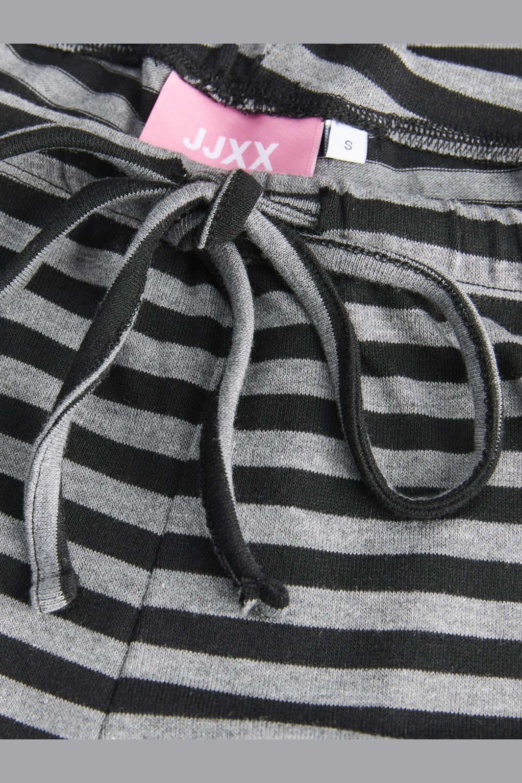 Jjxx - Jxpaula Stripe Pant Ln - 5129754 Black Grey