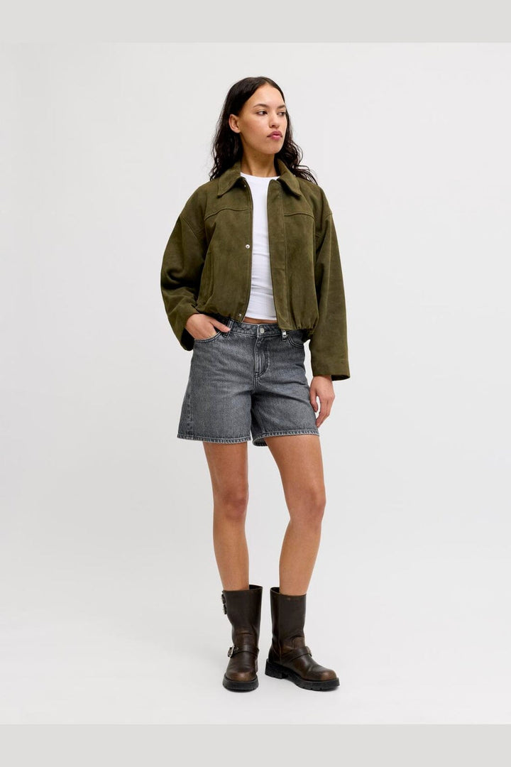 Jjxx - Jxseville Short Shorts Ln - 4905676 Dark Grey Denim