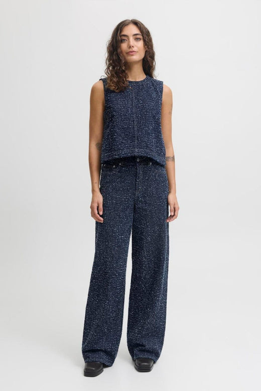 Jjxx - Jxtokyo Wide R372 Ln - 5007011 Dark Blue Denim