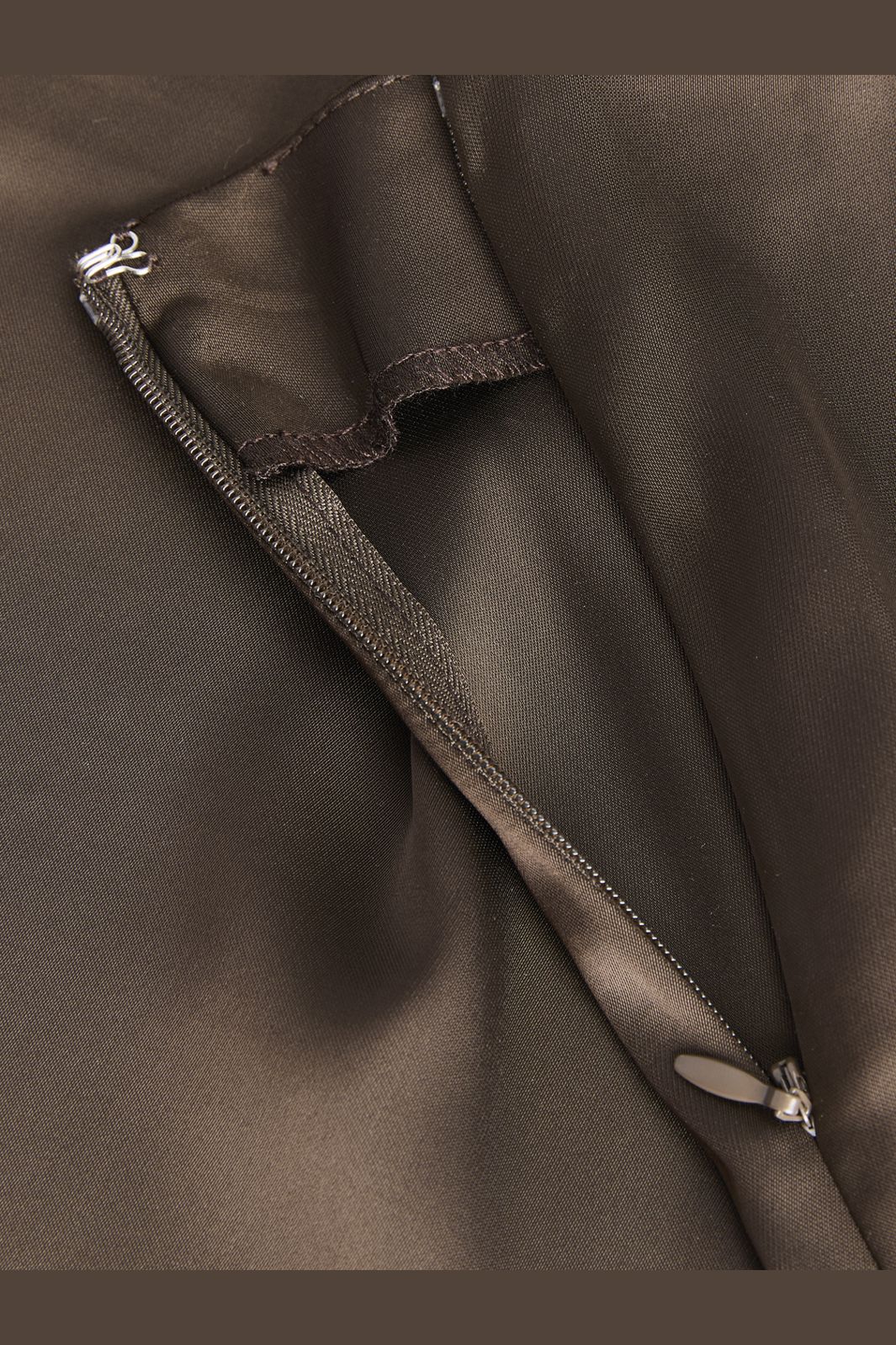 Jjxx - Jxvima Satin Asymmetric Skirt Ln - 5129399 Demitasse