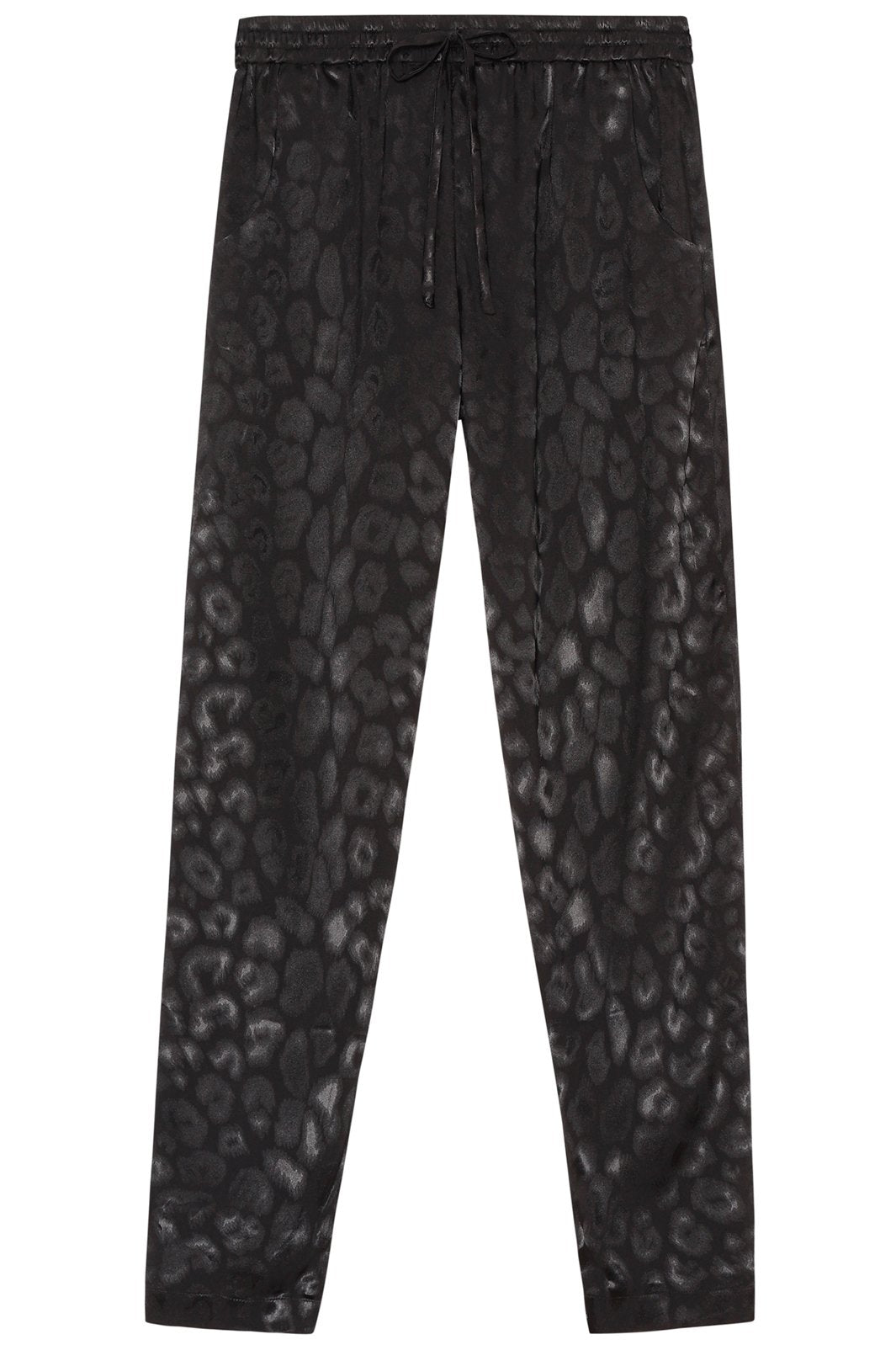 Karmamia - Cora Pants - Black Leo Jacquard