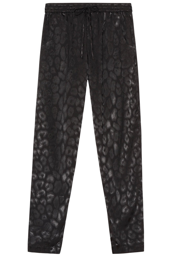 Karmamia - Cora Pants - Black Leo Jacquard
