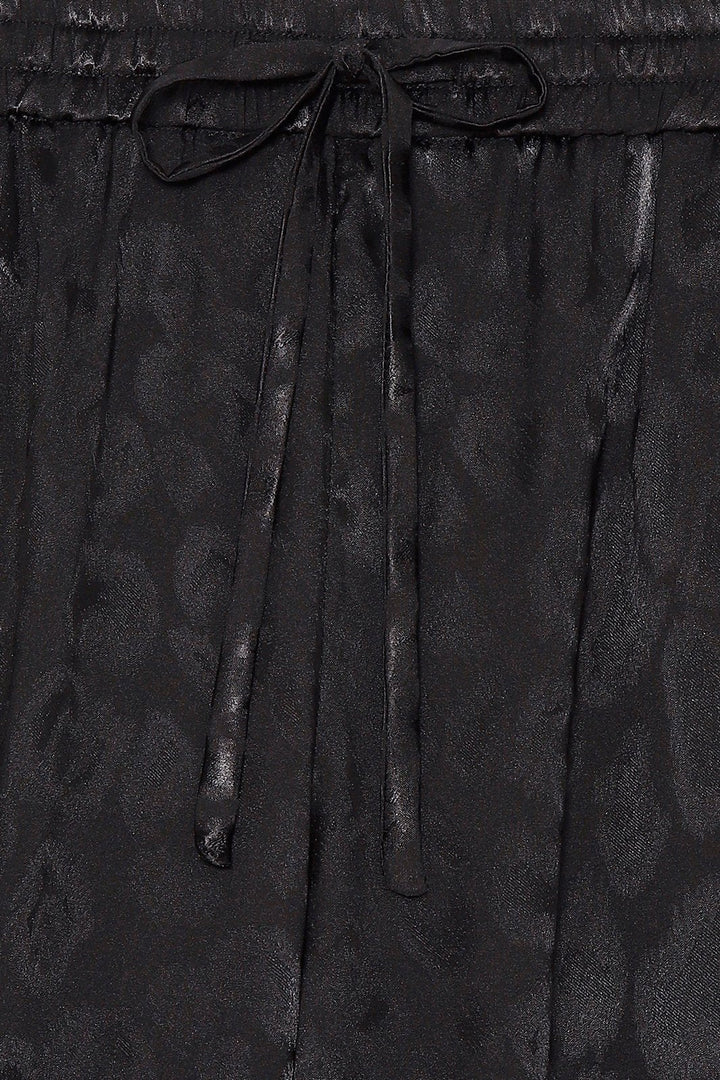 Karmamia - Cora Pants - Black Leo Jacquard