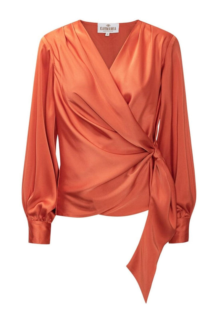 Karmamia - Ines Blouse 2367 - Semi Rich Sunset