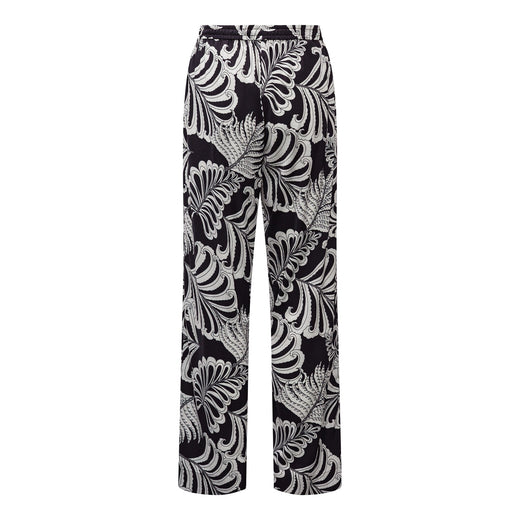 Karmamia - Lou Pants 2374 - Navy Palm Bukser 