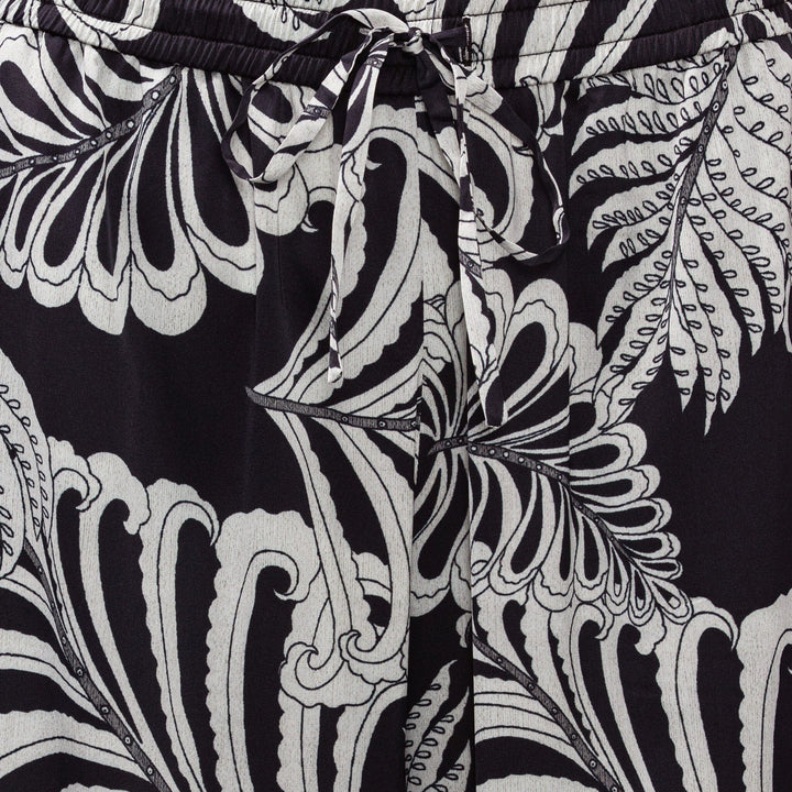 Karmamia - Lou Pants 2374 - Navy Palm Bukser 