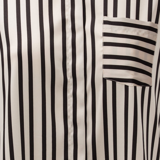 Karmamia - Mason Shirt 2353 - Black Stripe Skjorter 