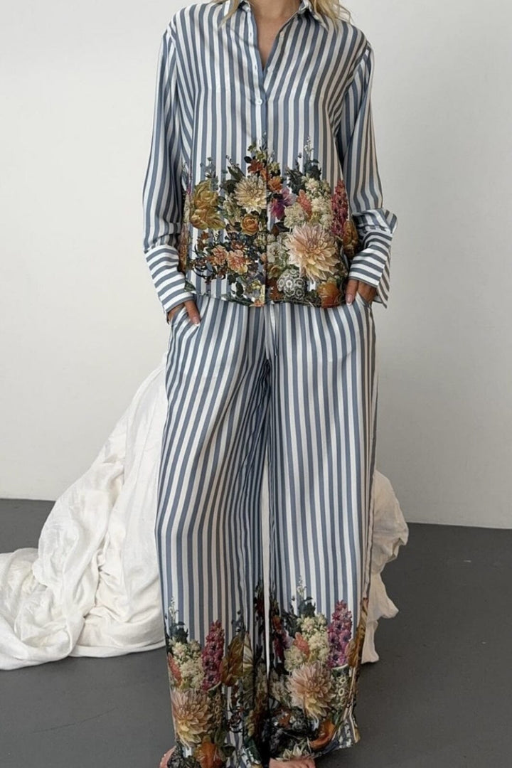 Karmamia - Nomi Pants - Floral Stripe
