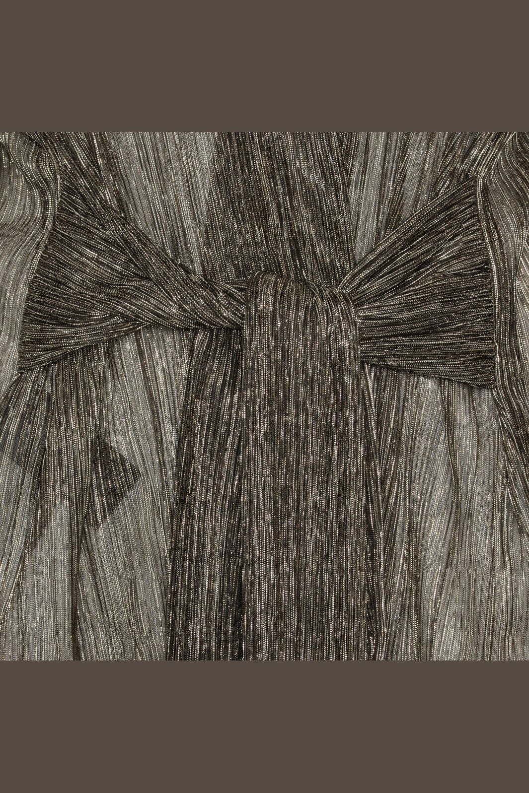 Karmamia - Shimmer Wrap Blouse 2578 - Gold