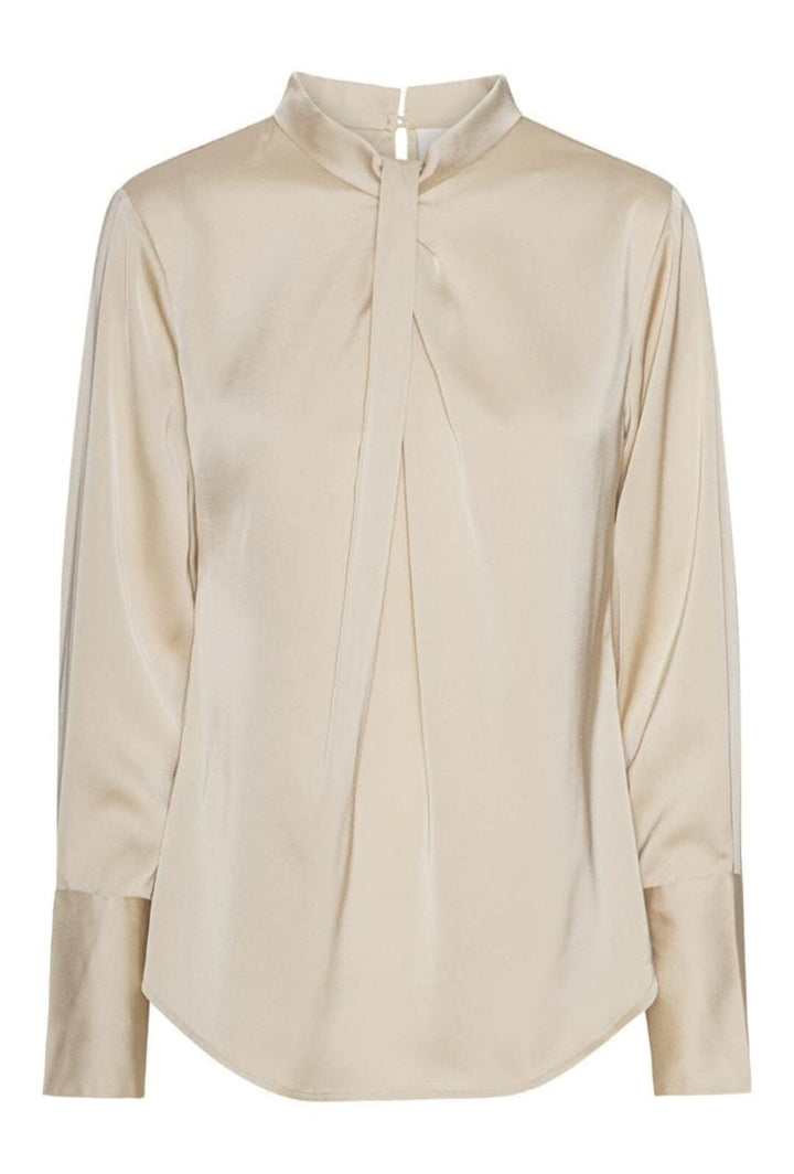 Karmamia - Tara Blouse - Hammered Ivory