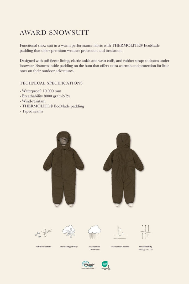 Konges Sløjd - Award Snowsuit Grs Ks103443 - Ma Grande Cerise Blush