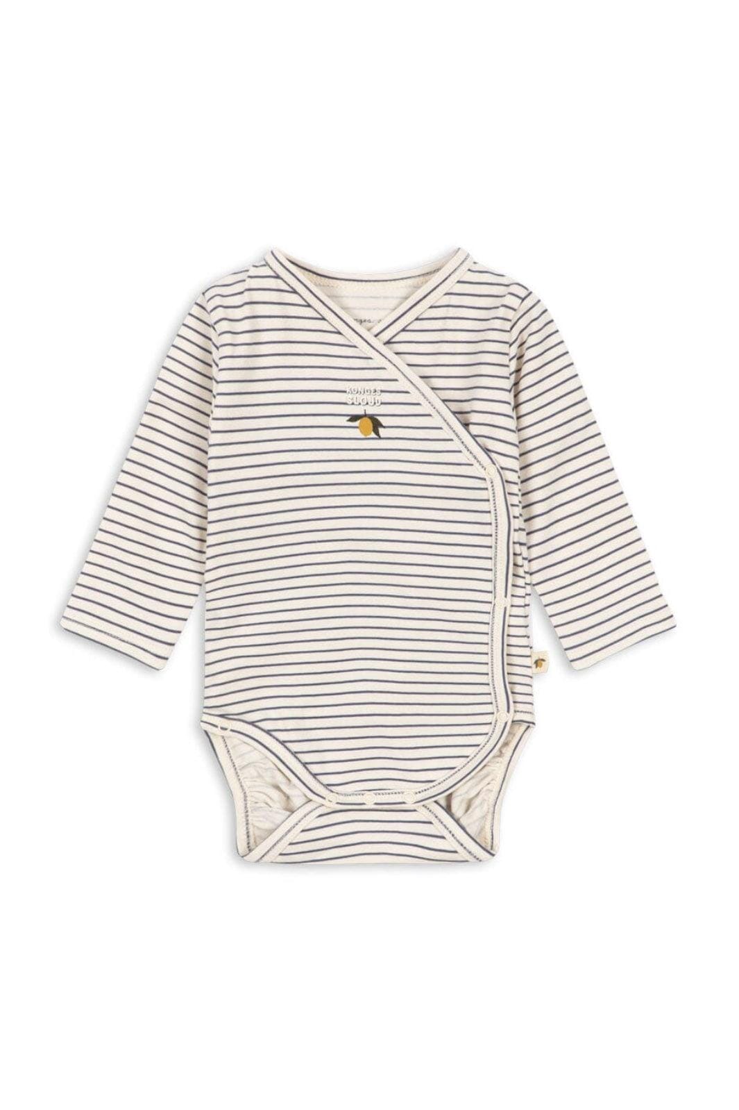 Konges Sløjd - Basic Ls Newborn Body Gots Ks105897 - Stripe Como