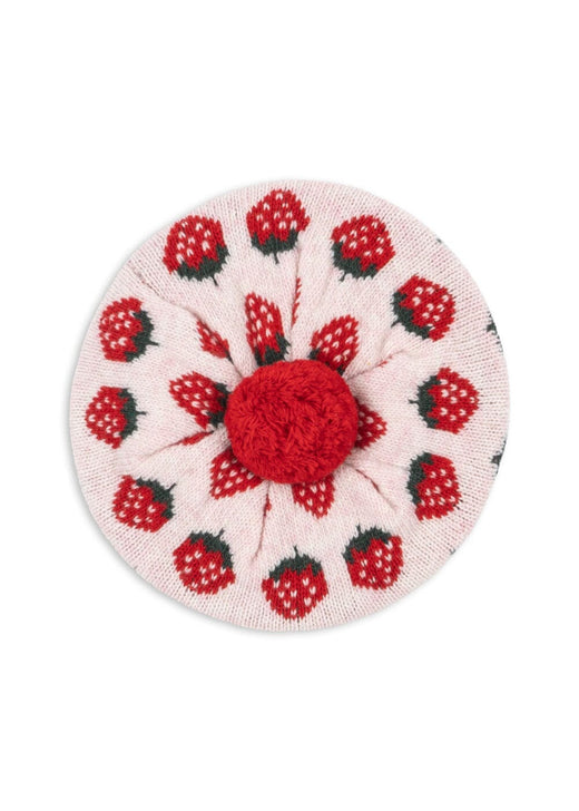 Konges Sløjd - Belou Knit Beret Ks104692 - Strawberry Huer 