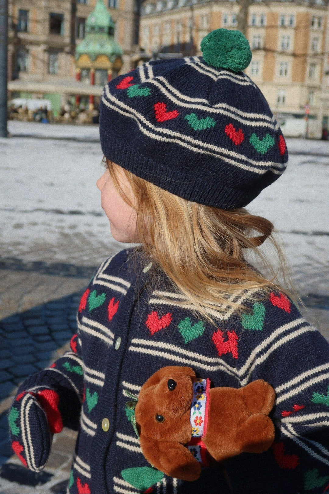 Konges Sløjd - Belou Knit Cardigan Ks104225 - Heart Cardigans 