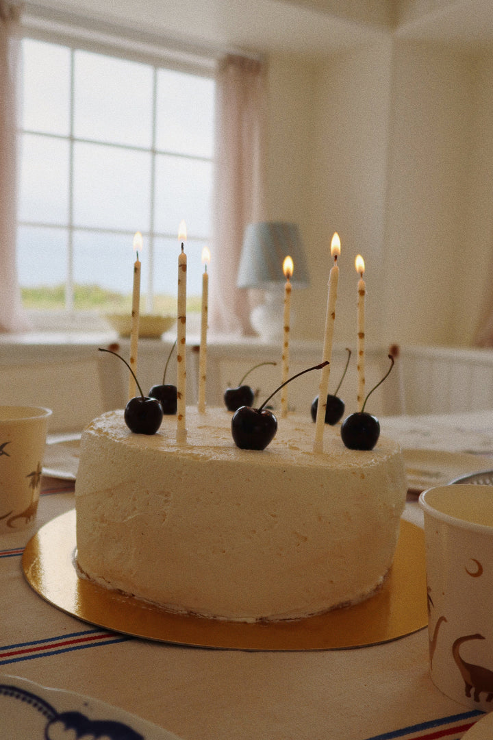 Konges Sløjd - Birthday Candles Print - Lemon
