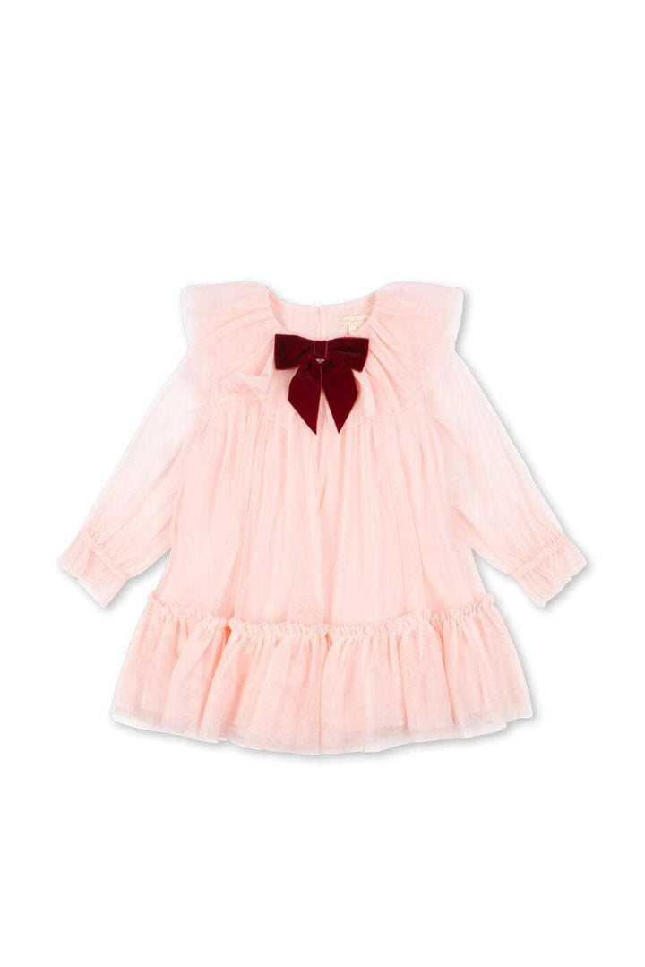 Konges Sløjd - Bow Dress Ks106400 - Creole Pink