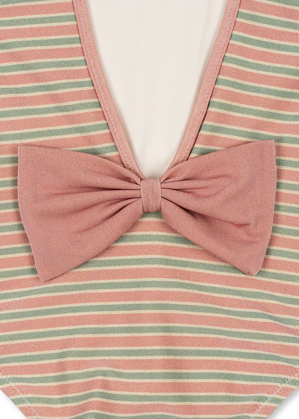 Konges Sløjd - Bowwow Swimsuit Ks104715 - Blush Stripe Badedragter 